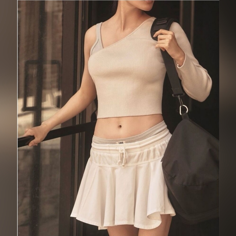 Anthropolgie Anthro Skirt XL New Daily Practice Court Side Mini